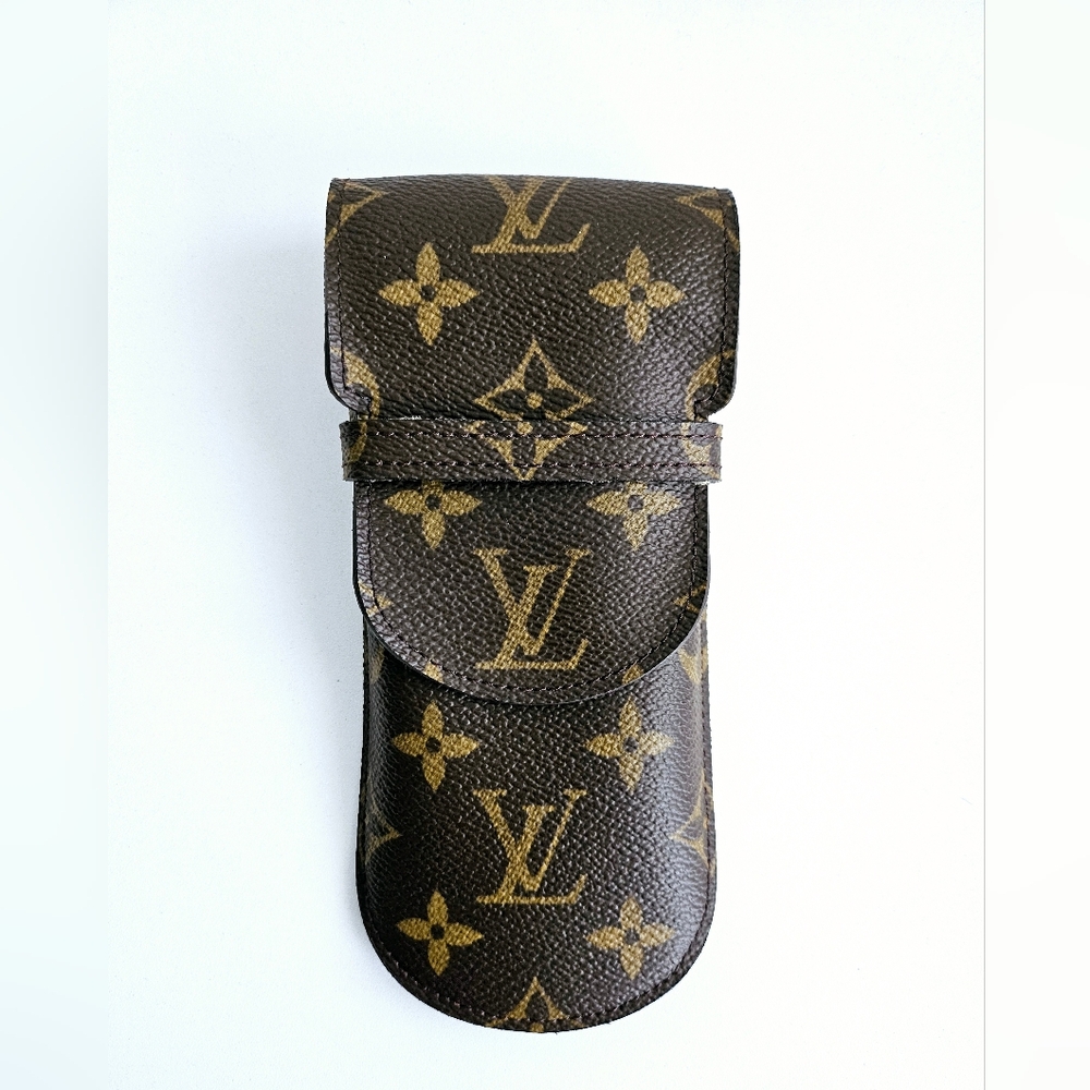 Louis Vuitton Monogram Etui Stylo Large Pen Case / Sunglasses Case